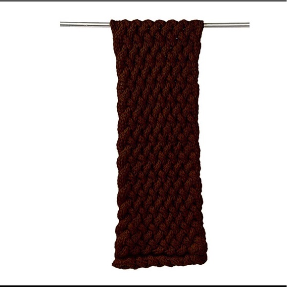Chocolate brown infinity scarf 🍫 - Picture 3 of 4